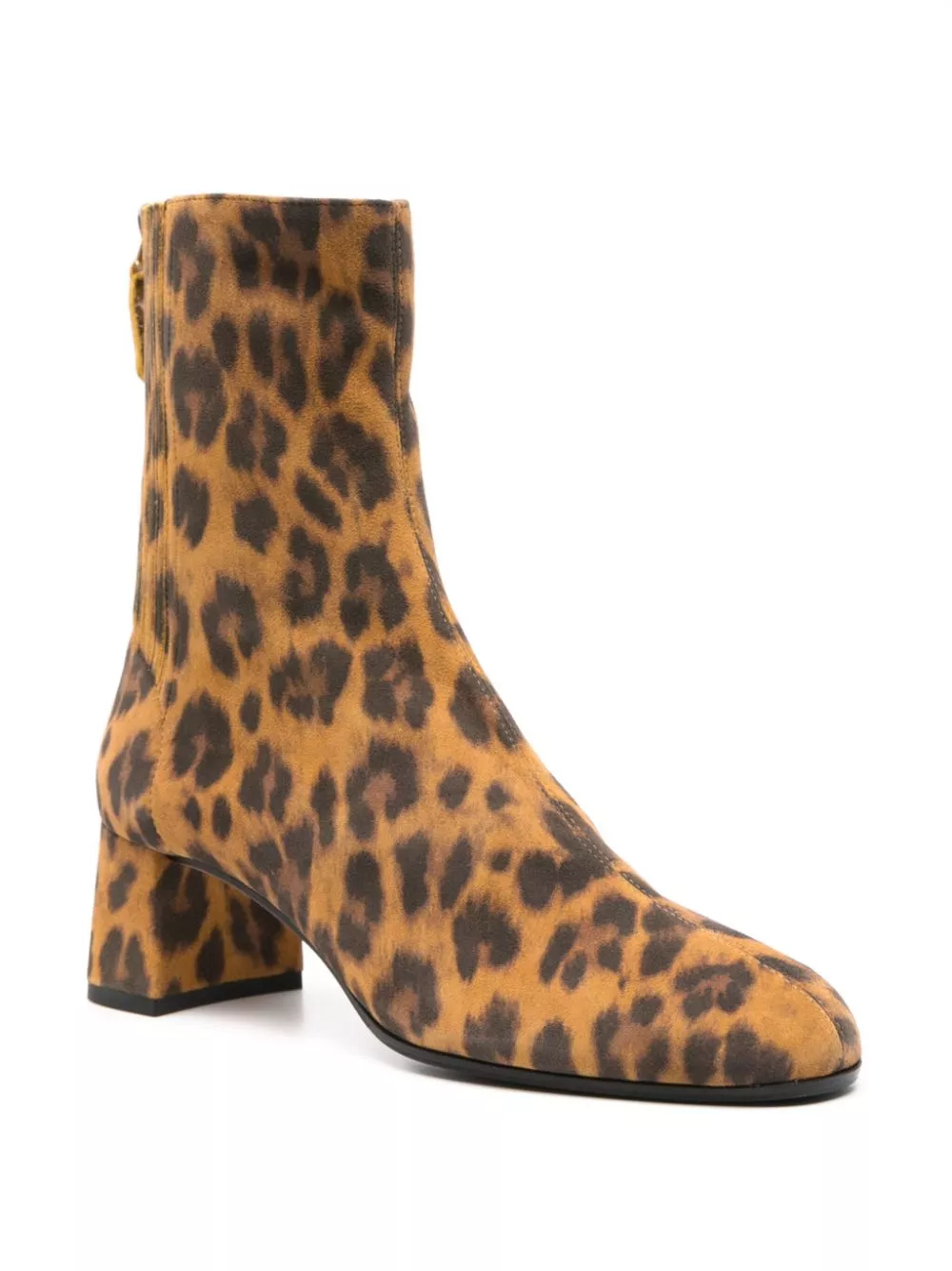 Affordable Aquazzura 50mm animal-print boots Women 0122