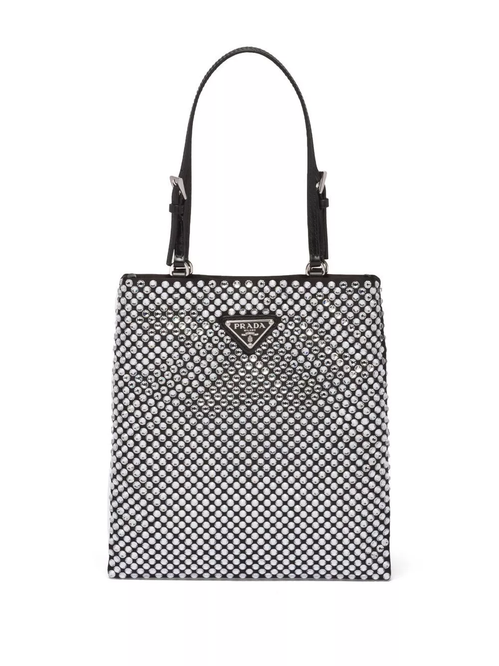 Aquazzura crystal-embellished satin tote bag Women 0124