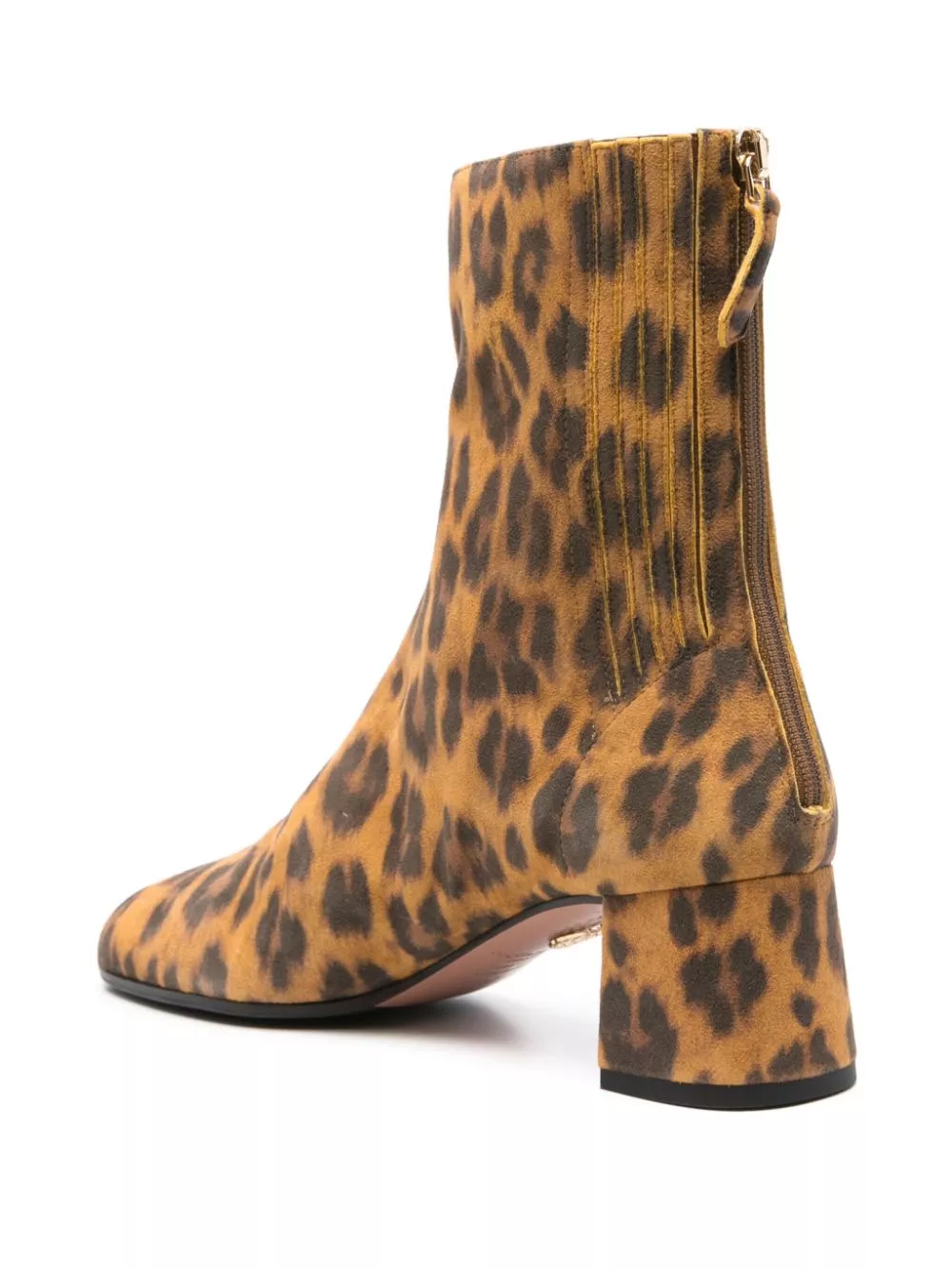 Affordable Aquazzura 50mm animal-print boots Women 0122