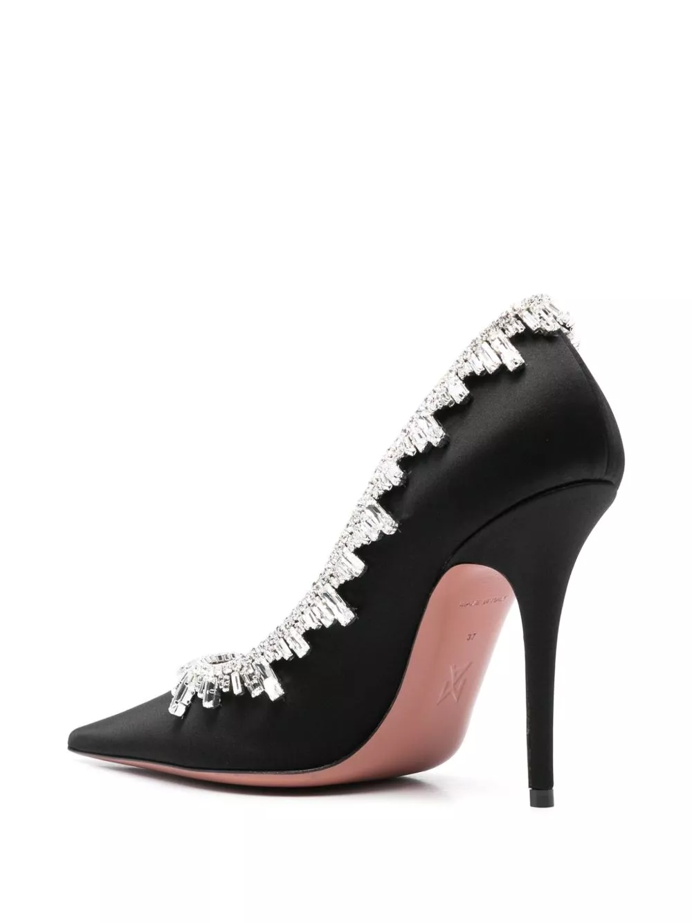 Affordable Aquazzura 105mm crystal-embellished pumps Women 0130