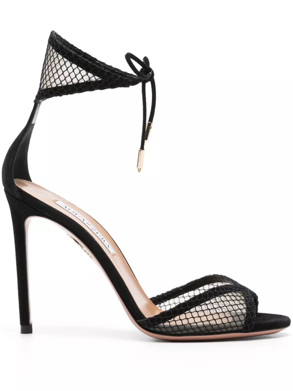 Affordable Aquazzura 95mm mesh-panelling sandals Women 0129