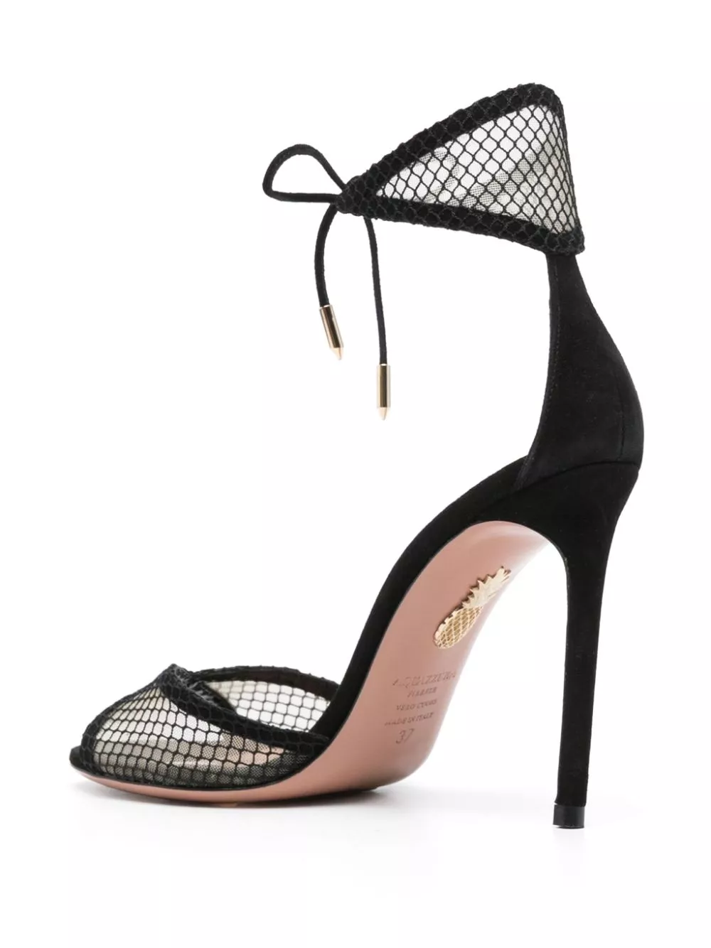 Affordable Aquazzura 95mm mesh-panelling sandals Women 0129