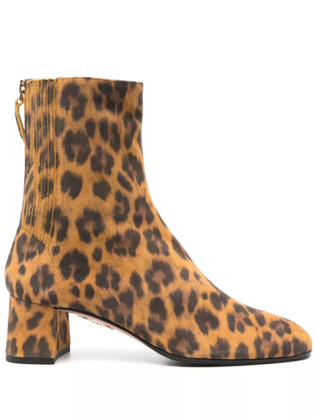 Aquazzura 50mm animal-print boots Women 0122