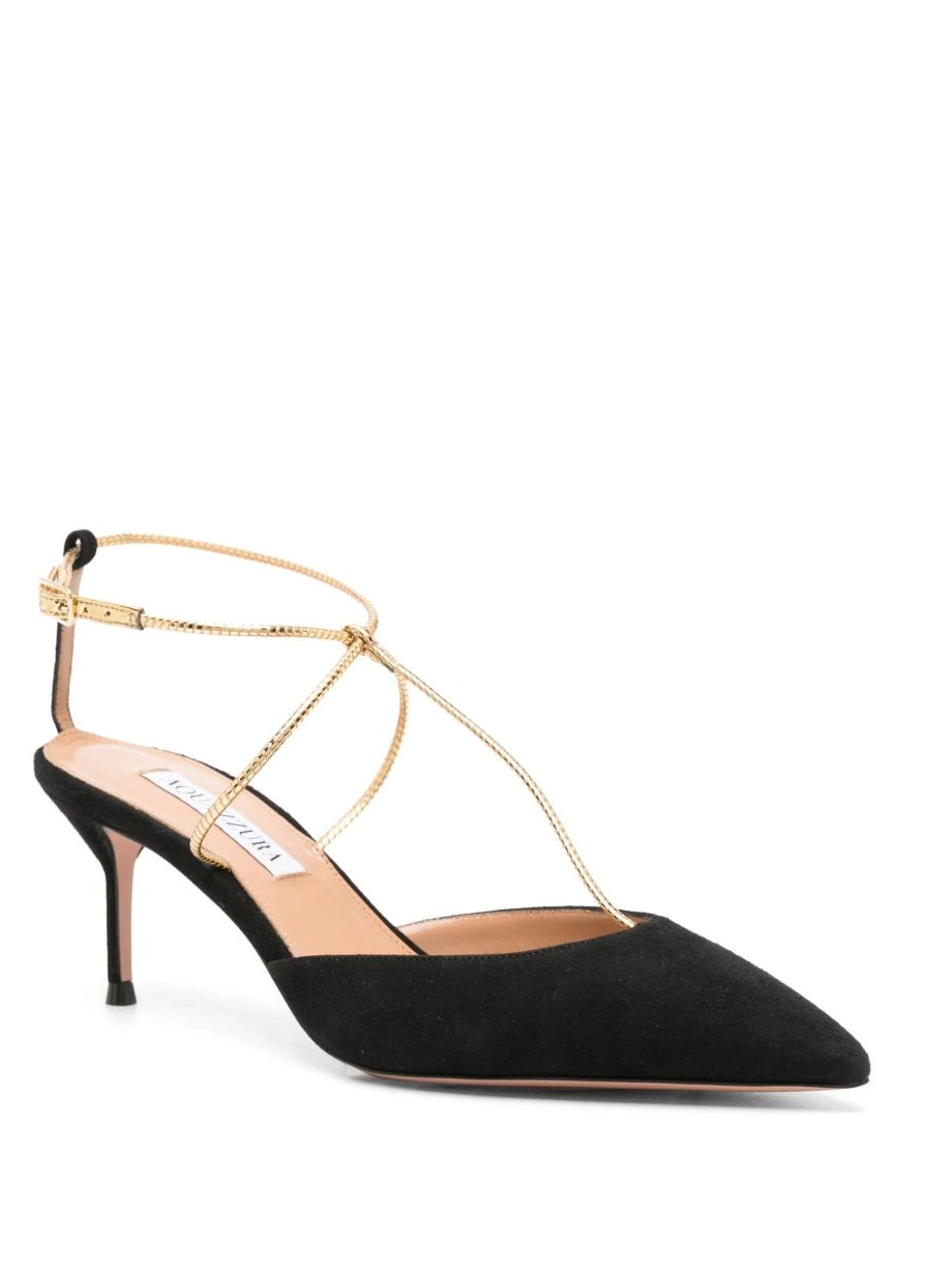 Affordable Roman Romance 65mm Women pumps Aquazzura suede 0208