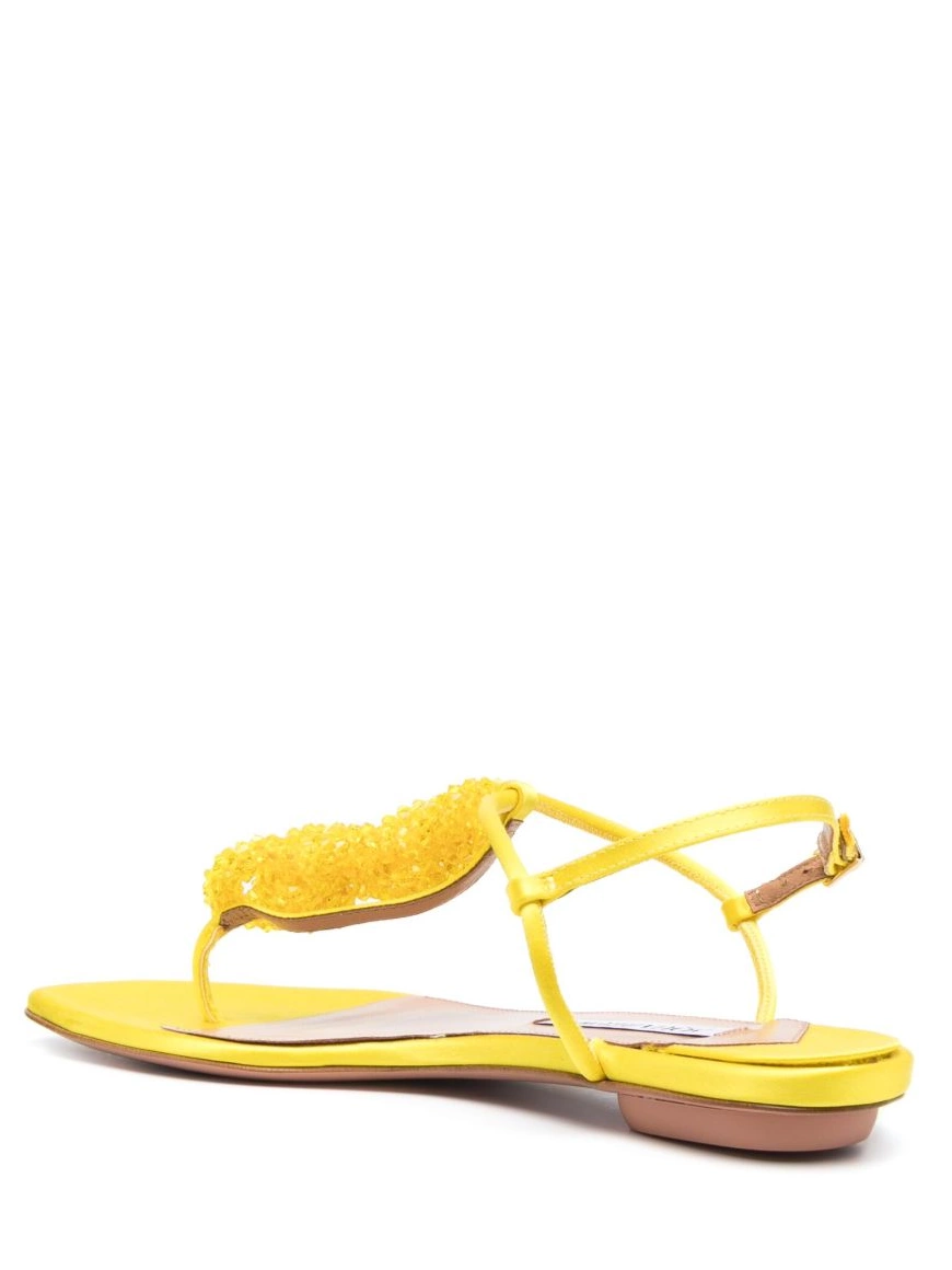 Affordable Chain of Women Love sandals flat Aquazzura 0210