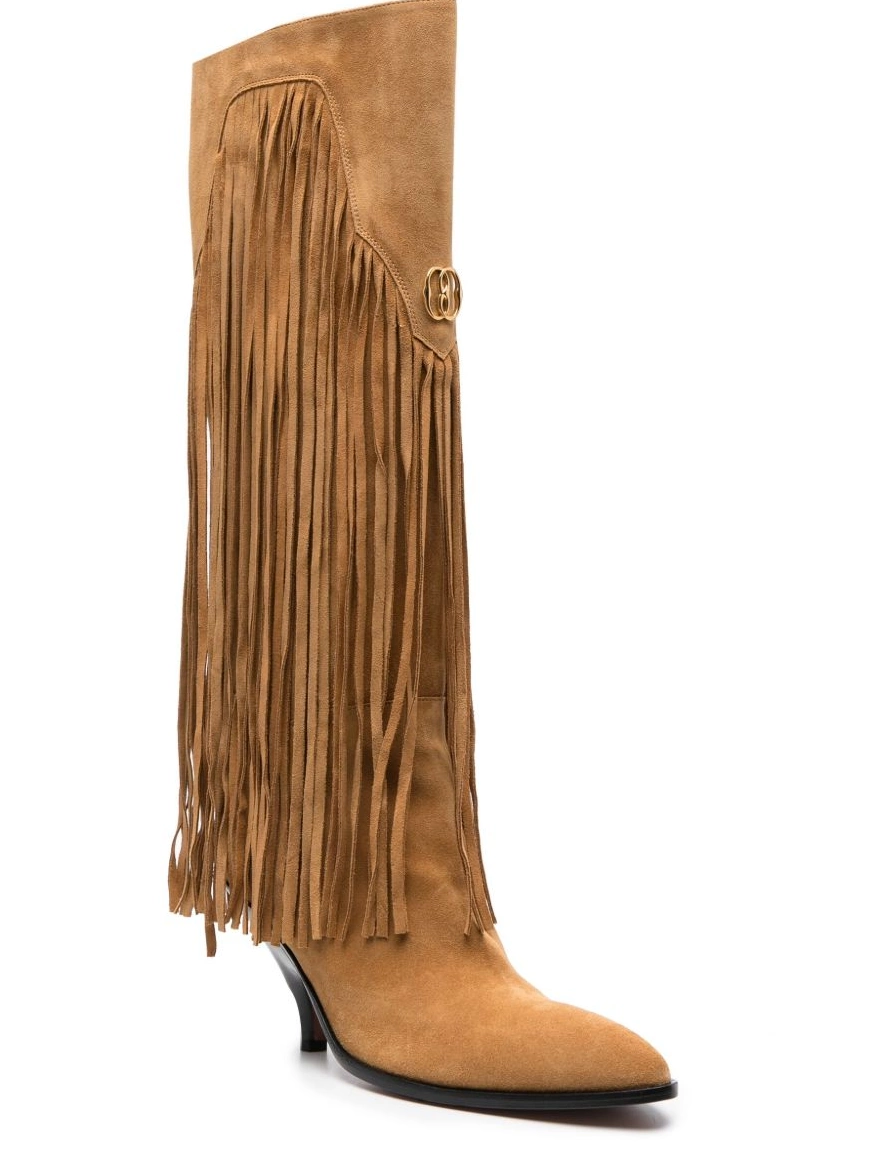 Cheap boots Women suede Aquazzura fringed 0219