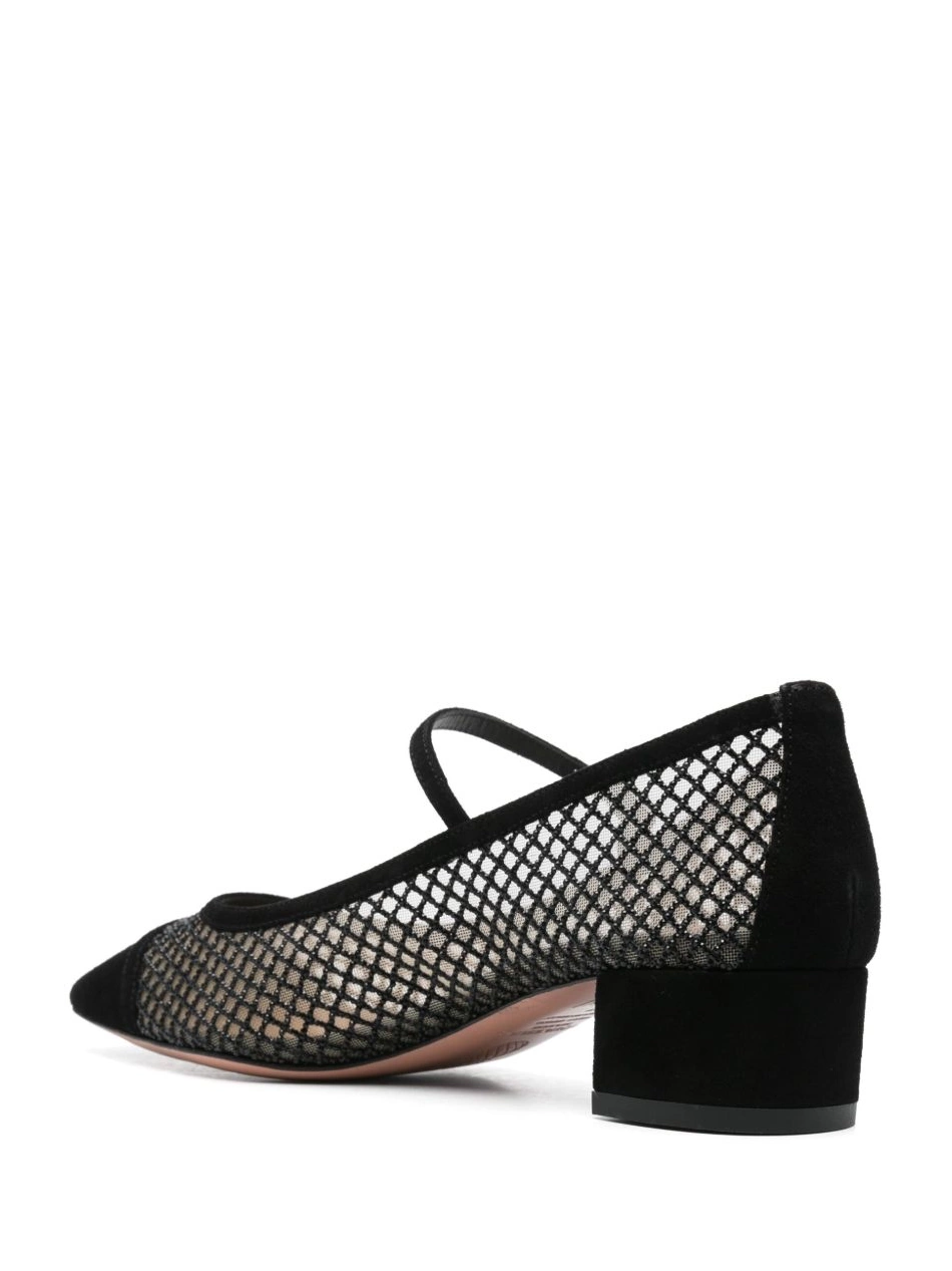 Affordable mesh-design 35mm Aquazzura pumps Women 0224