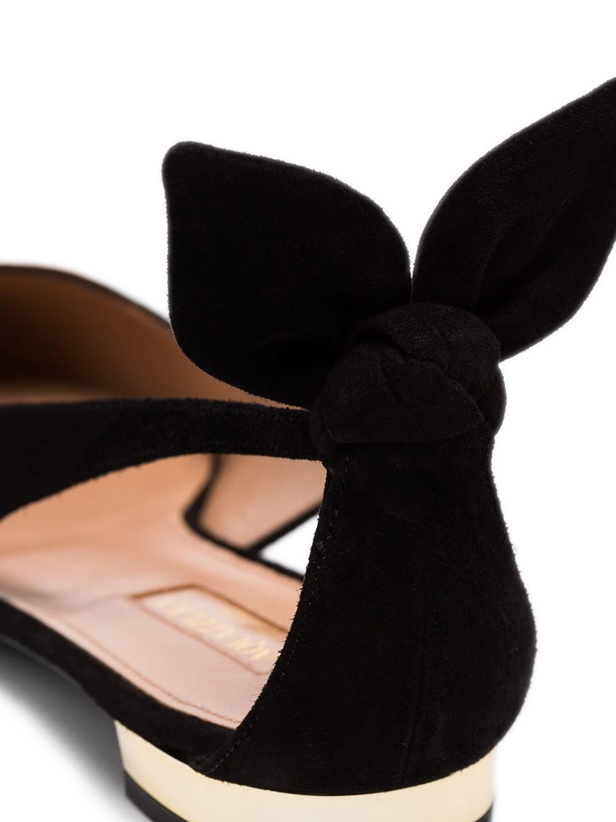 Affordable ballerina Aquazzura Bow Tie shoes Women 0219