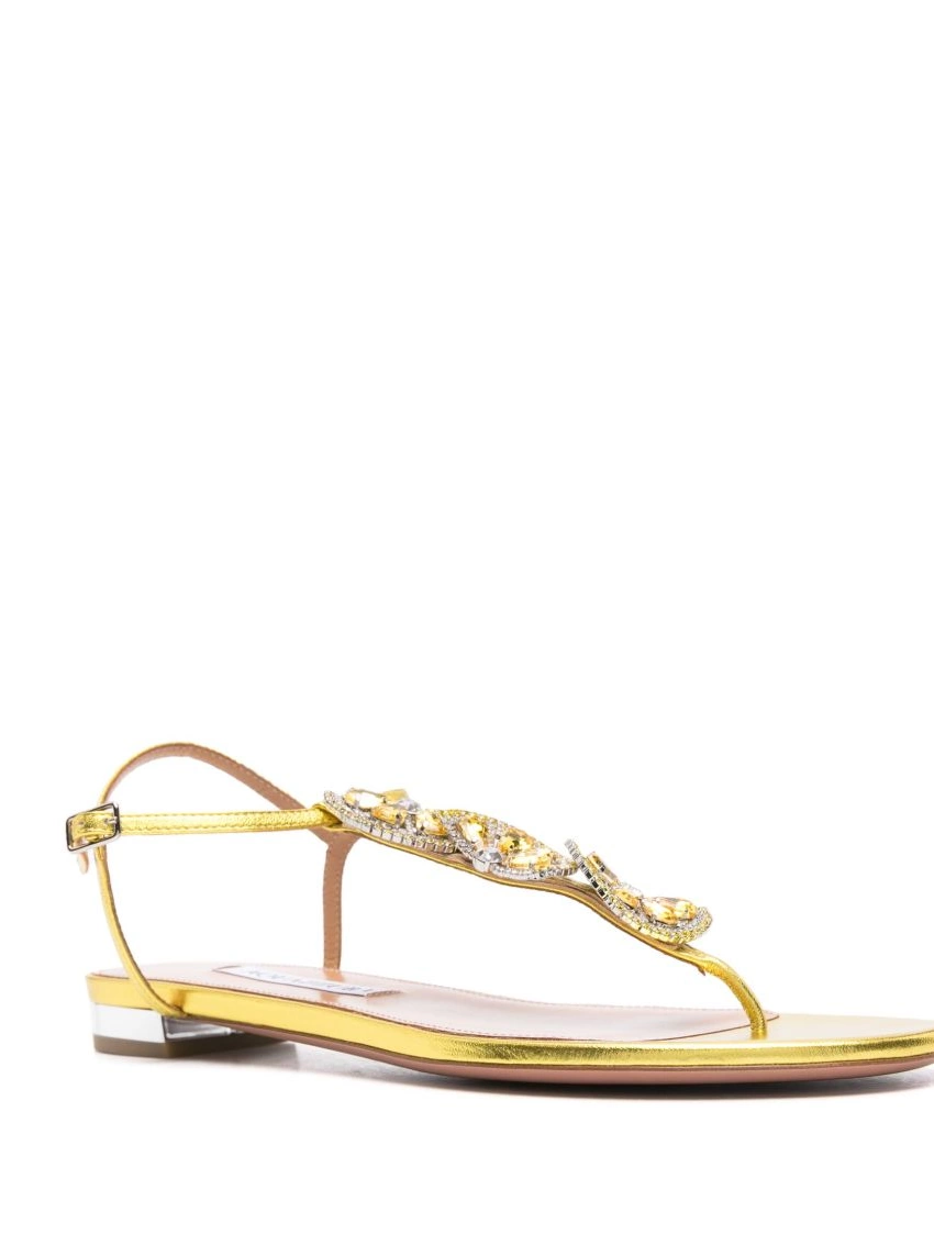 Affordable Aquazzura Gin sandals metallic Women Tonic 0224