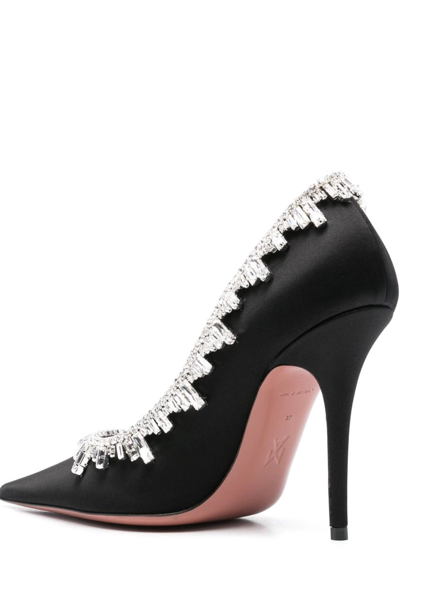 Cheap Aquazzura 105mm crystal-embellished Women pumps 0219