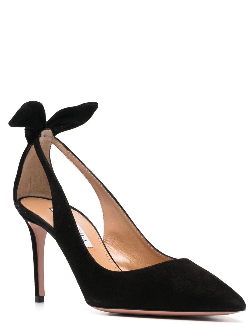 Affordable pumps Bow Women Tie 85mm Aquazzura 0216