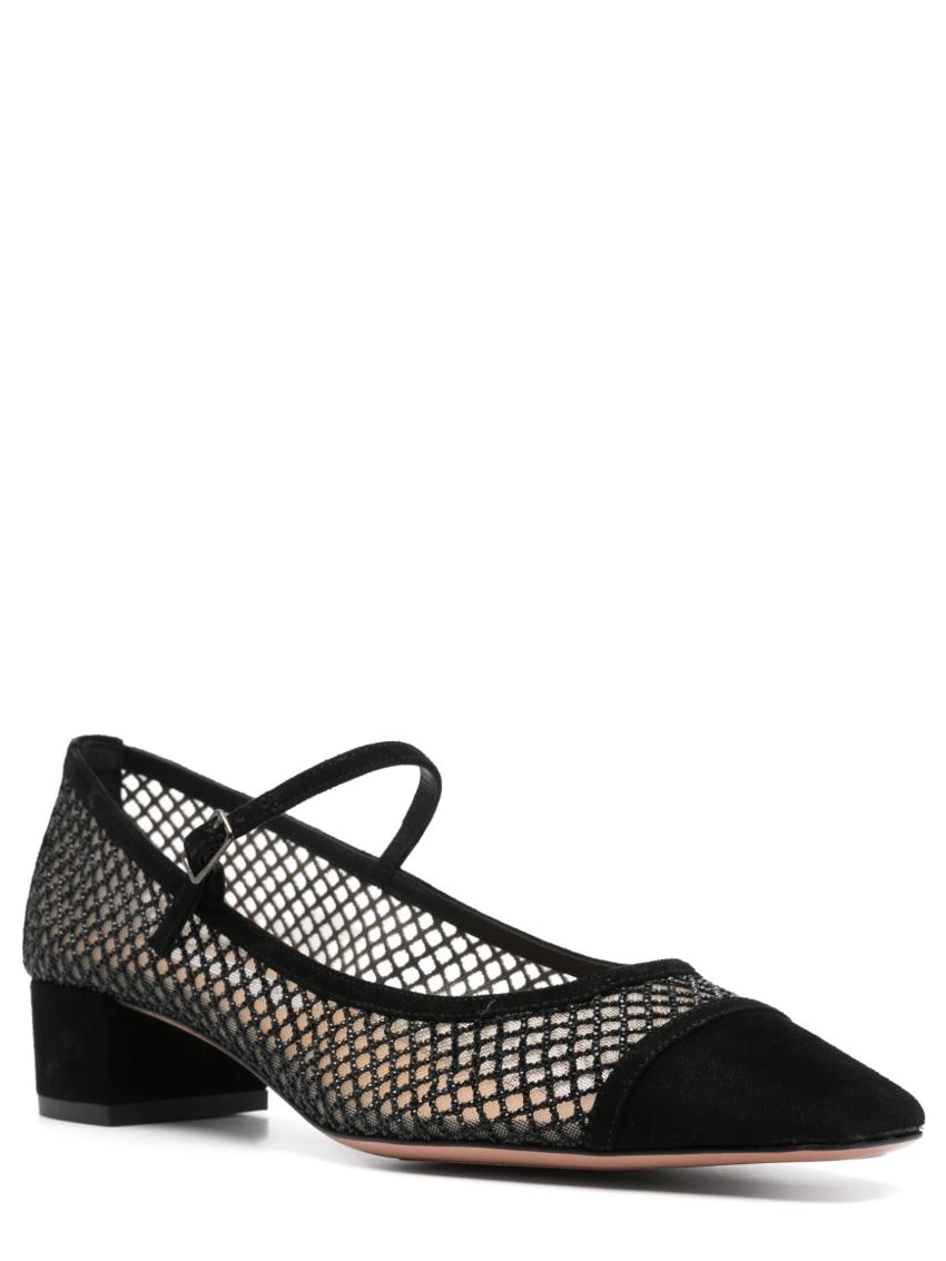 Affordable mesh-design 35mm Aquazzura pumps Women 0224