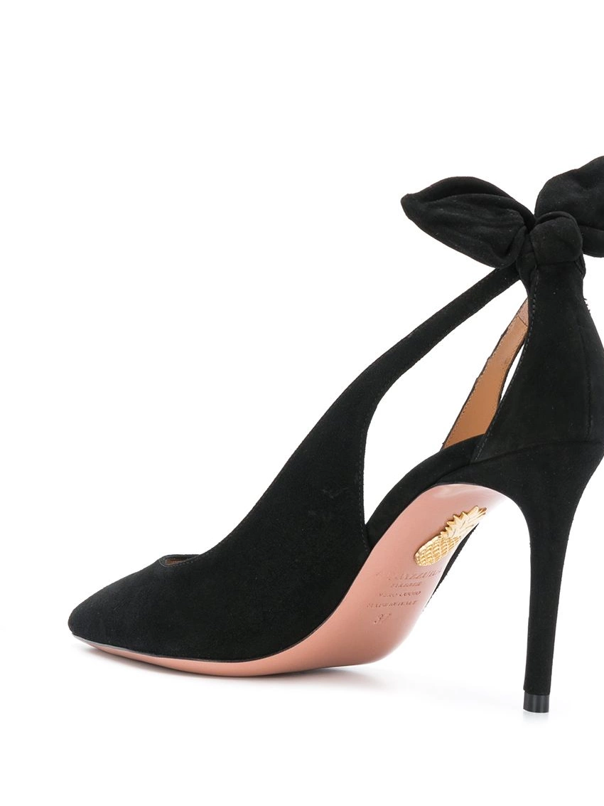 Affordable pumps Bow Women Tie 85mm Aquazzura 0216