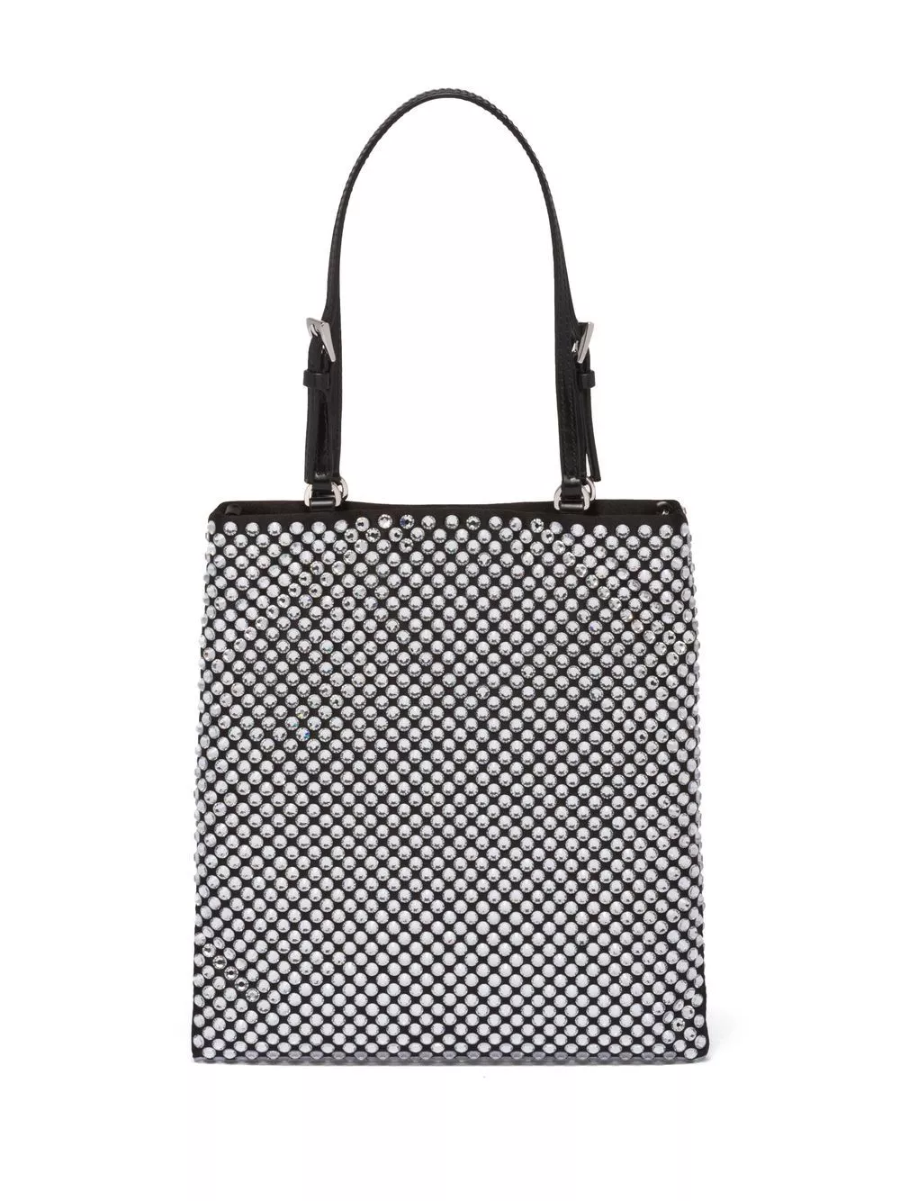 Affordable Aquazzura crystal-embellished satin tote bag Women 0201