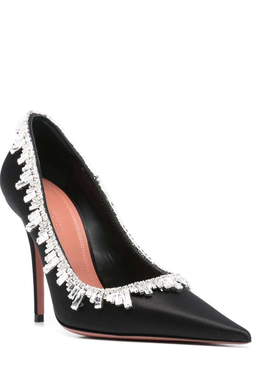 Affordable 105mm pumps Aquazzura crystal-embellished Women 0214